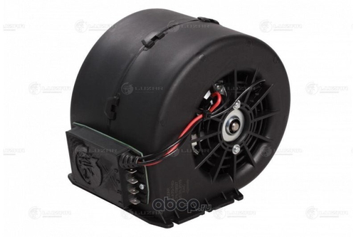 Мотор печки /Г-3302 Бизнес/ с кожухом + сопротив. (LUZAR)