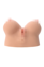 Мастурбатор реалистичный Kokos Juliana Breast с вибрацией и ротацией телесный 20 см