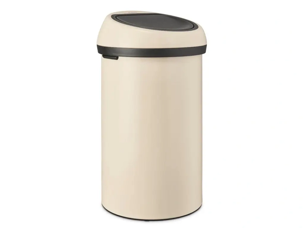 Brabantia Корзина для мусора Touch 40 л бежевая