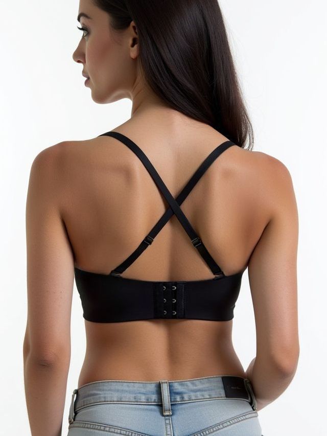 Бюстгальтер Бандо черный