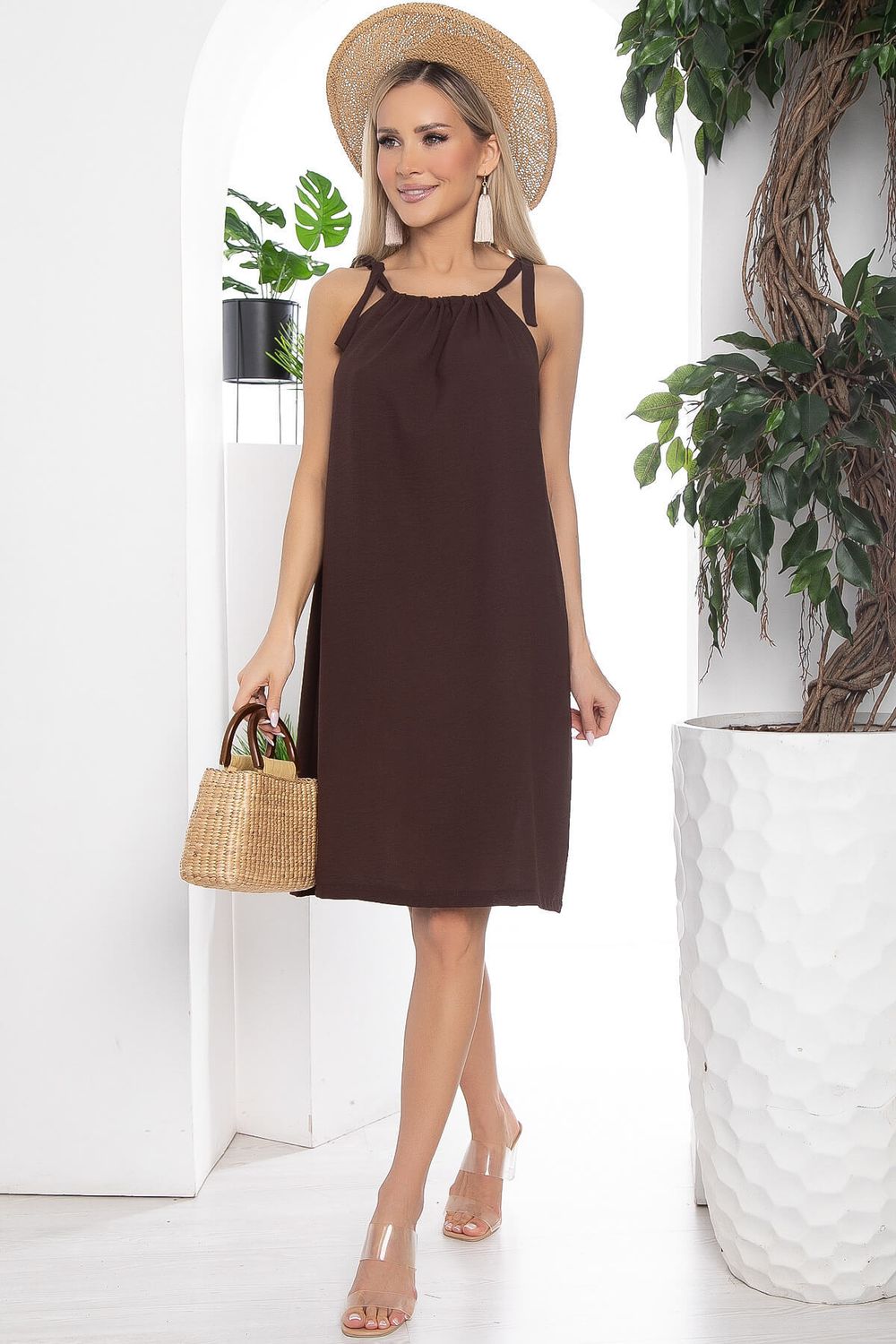 Сарафан Укрась лето! (капучино) П10220 LT Collection