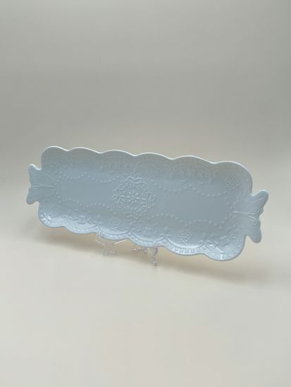 Блюдо сервировочное прямоугольное 40х14,5х2,5 см.