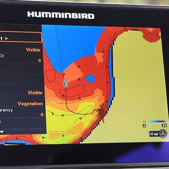 Humminbird карта нулевых линий AutoChart ZeroLines