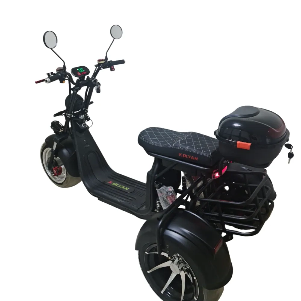 Электроскутер TRIKE KOLYAN черный матовый