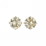 Серьги пусеты Light Yellow L