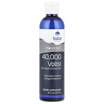 Trace Minerals Комплекс «40,000 Volts» жидкость 237 мл , Электролиты