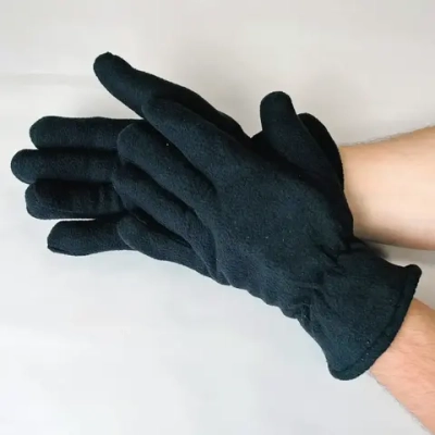 Перчатки флисовые «Дача» цвет черный