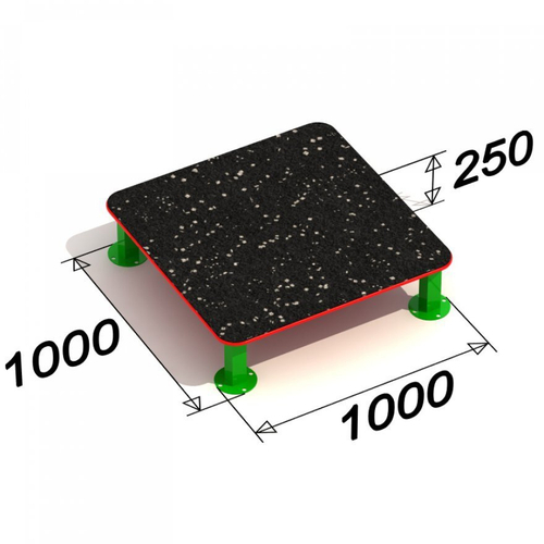 Элемент для выгула собак Площадка 250мм