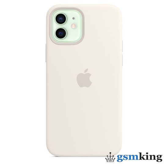 Apple Silicone Case with MagSafe iPhone 12 | 12 Pro White (Белый) MHL53ZM/A