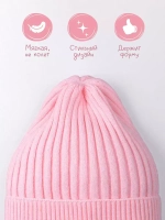 Шапка для девочки осенняя вязаная