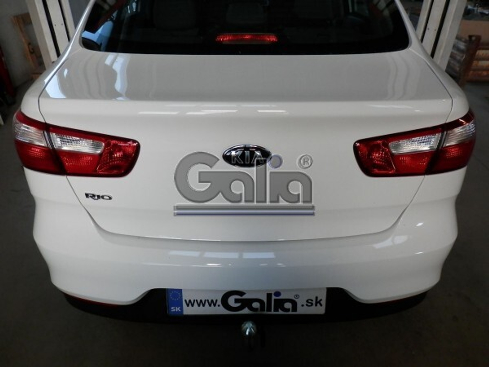 Фаркоп оцинкованный Galia K037C для Kia Rio III хетчбек/седан 2011-2017(паспорт и сертификат в комплекте)(без электрики)