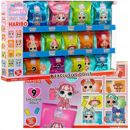 Куклы LOL Surprise - Большой эксклюзивный набор кукол ЛОЛ Loves Mini Sweets Haribo 119937