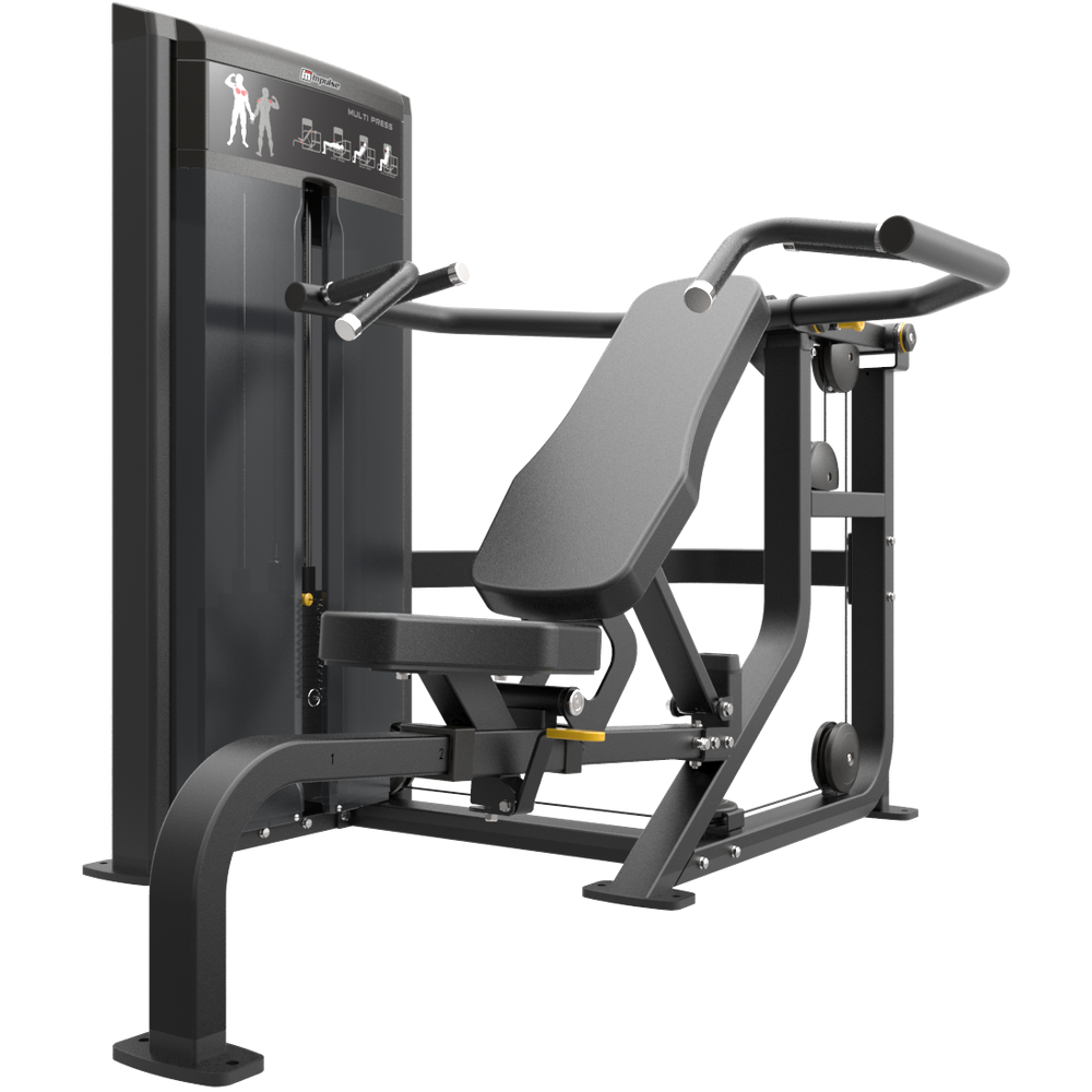 Impulse IF9329 многопозиционный жим - 134 кг (295 ф.) - полное