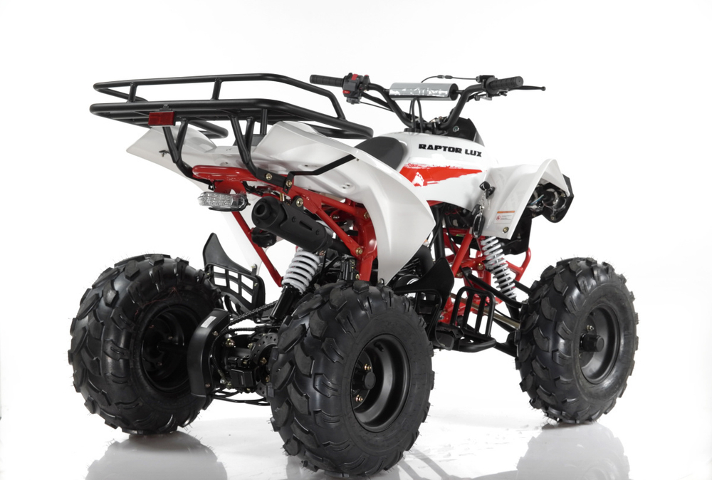 MOTAX ATV Raptor LUX 125 сс 4T Белый/красный