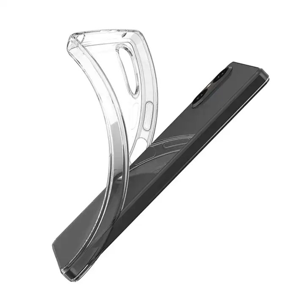 Тонкий силиконовый чехол для смартфона Sony Xperia 5 V, 5-5, серия Ultra Clear от Caseport