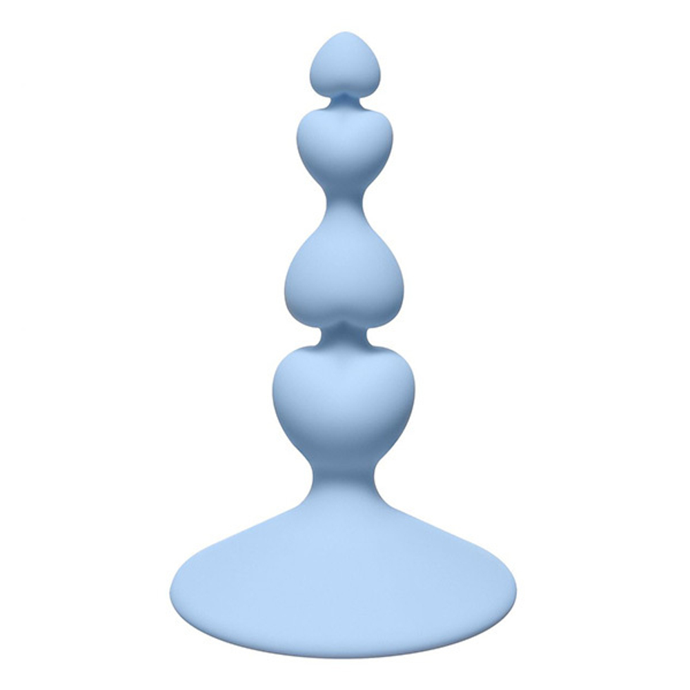Голубая анальная пробка 10см Lola Games Sweetheart Plug Blue 4106-02Lola