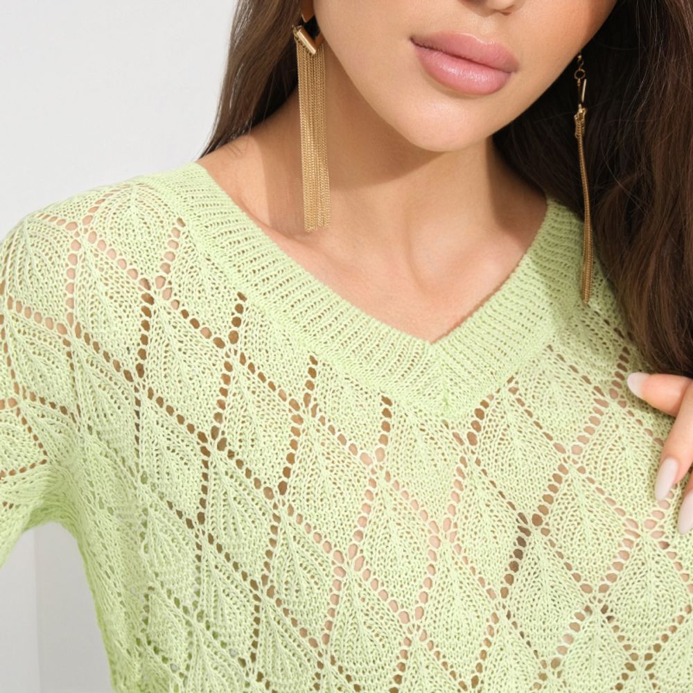 Джемпер Закон привлекательности (light green) Charutti (Акция)