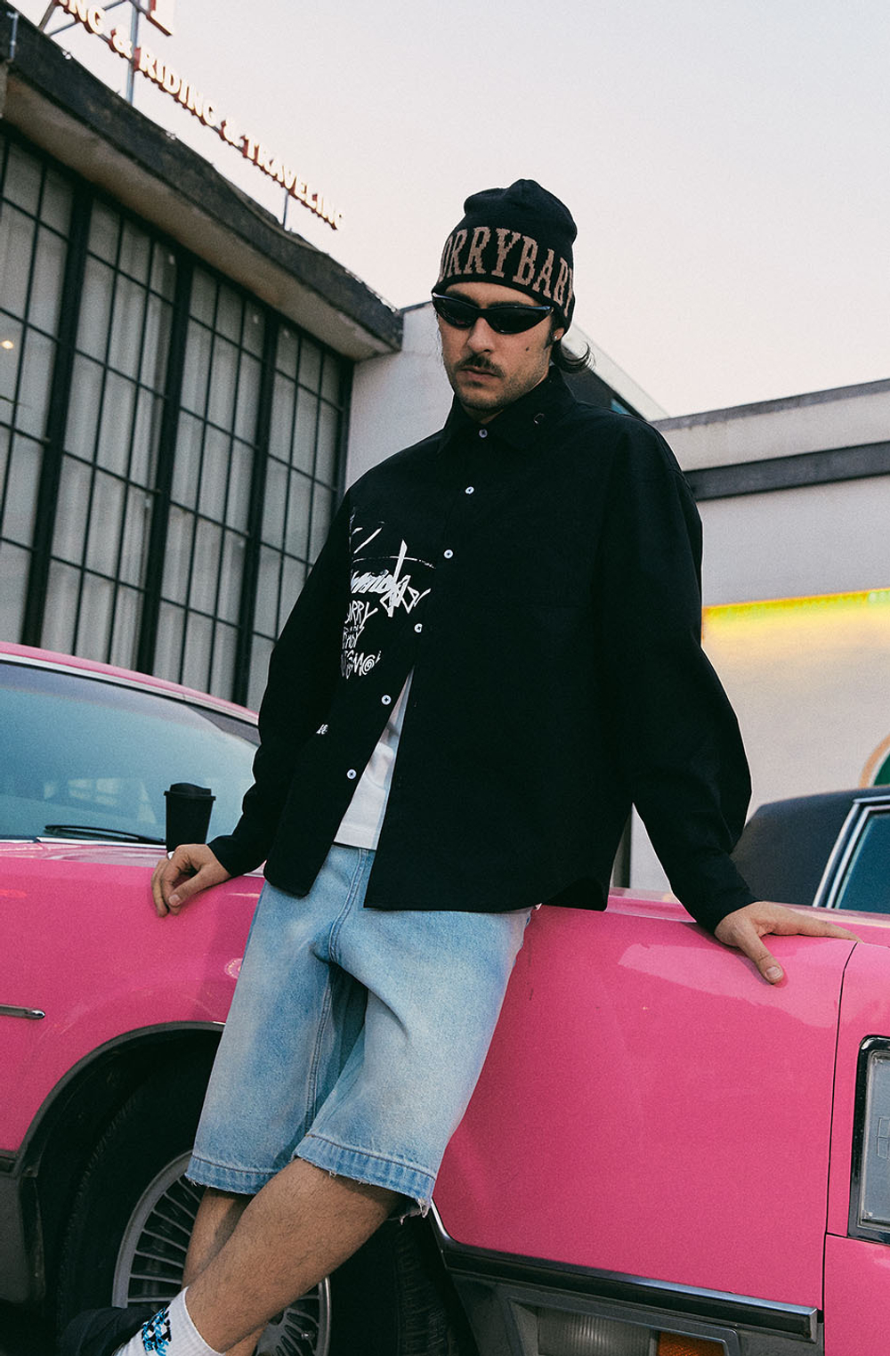 Рубашка DONSMOKE Half-Printed Shirt