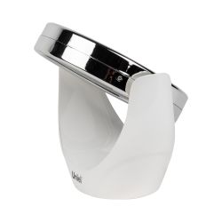 TLD-592 White-LED-13Lm-6000K-3АА Настольный светильник зеркало. На батарейках 3AAне в-к. Сенсорный выключатель. Белый. ТМ Uniel