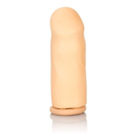 Удлиняющая пенис насадка Latex Extension Ivory 4'' (Цвет: телесный)