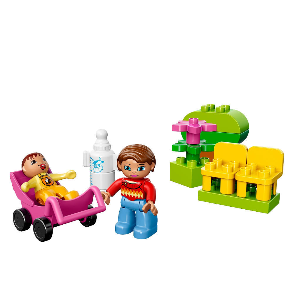 LEGO Duplo: Мама и малыш 10585 — Mom and Baby — Лего Дупло