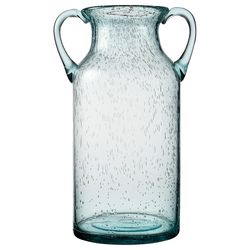 Ваза для цветов Flowi, 29 см, голубая