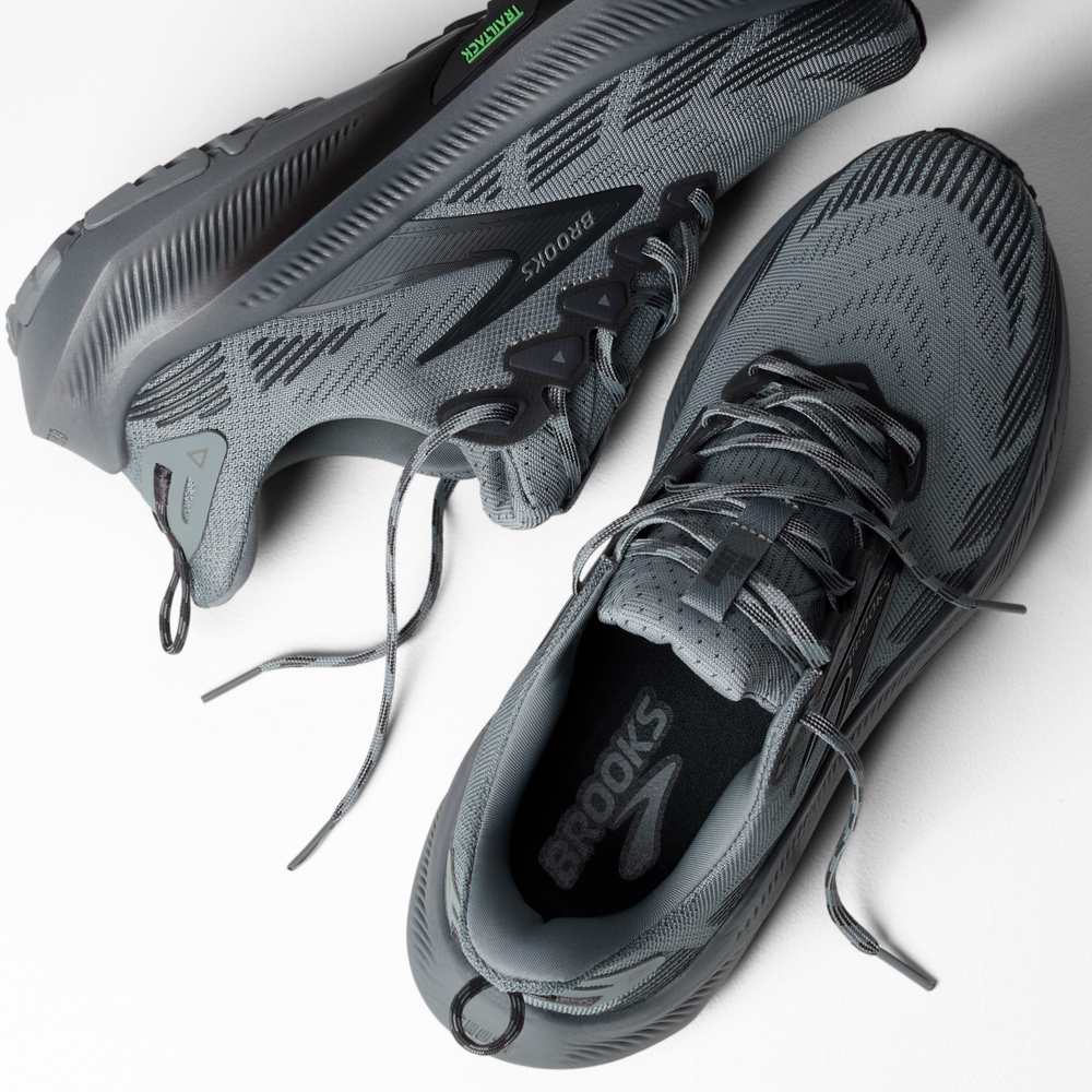 Кроссовки для бега Brooks Ghost207 - Gray/Gray/Blackened Pearl