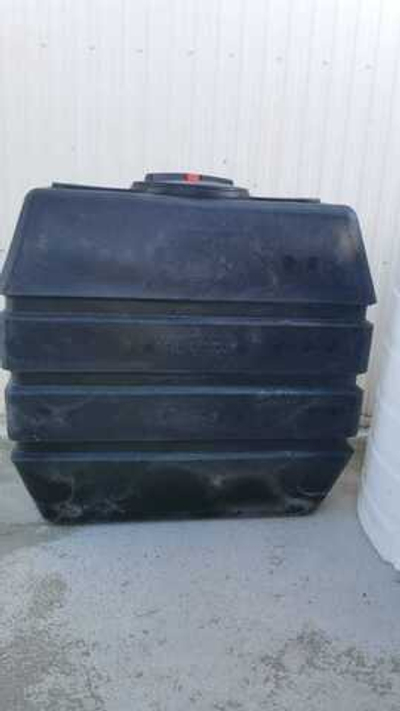 Ёмкость пластиковая пищевая АКПОЛ 1100 л. прямоугольная (138x70x138см;45кг;белый) - арт.555011.2