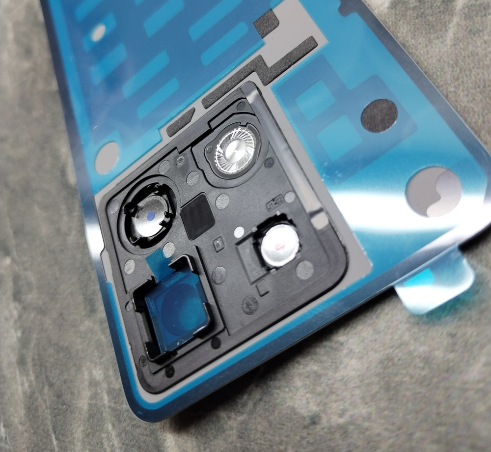 Poco X6 (23122PCD1G) - Задняя крышка (корпус) в сборе Стекло задней камеры + вспышки (ORIG-SP)