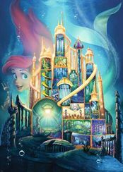 Puzzle Disney Ariel Castle 1000p