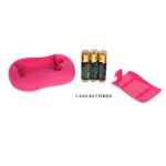 Розовые присоски-вибромассажеры для сосков (Цвет: розовый)