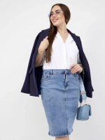 ❀ Юбка джинсовая большие размеры ❀