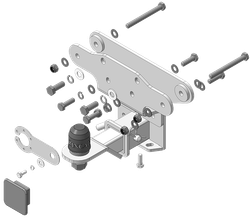 Фаркоп ОЦИНКОВАННЫЙ для Tank 500 (2021-) ZincaR.ZT201E