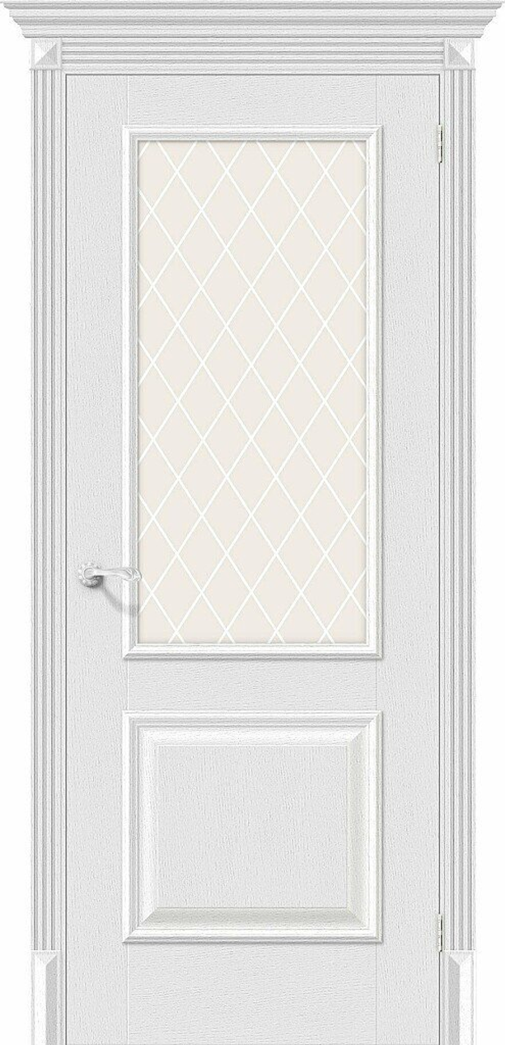 Классико-13 Virgin White Сrystal 200*60