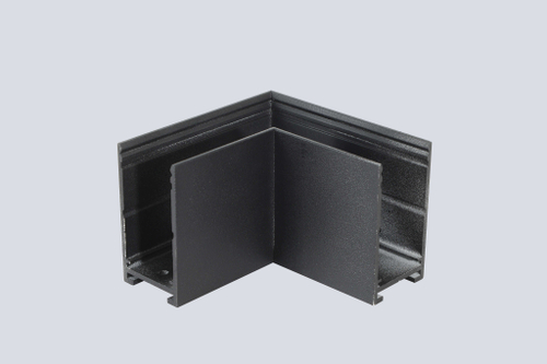 Соединитель для накладного шинопровода 220V угловой Crystal Lux space 220 CLT 0.215 04 BL