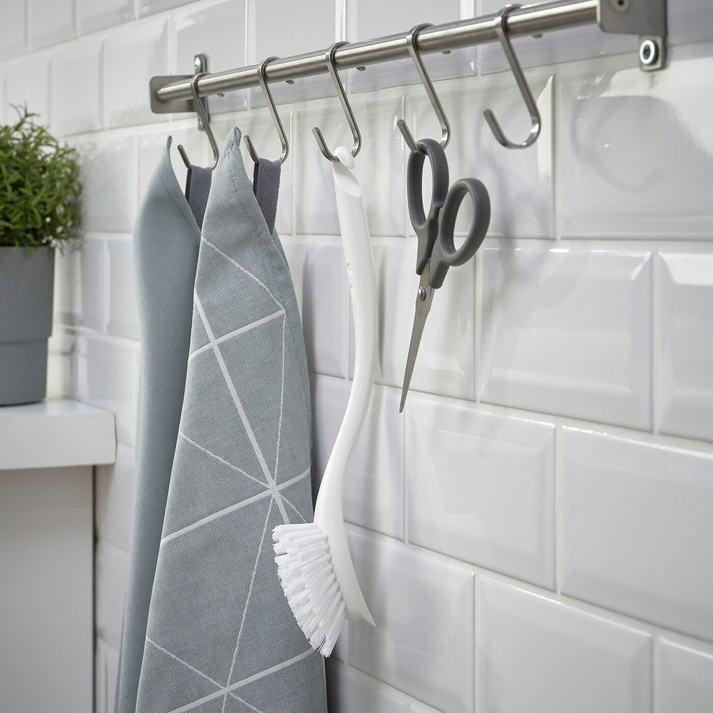 Щетка для мытья посуды IKEA ANTAGEN, Белый, 25 см