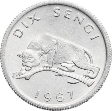 10 сенжи 1967 Конго - ДРК