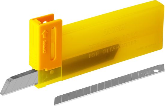 Лезвие OLFA 9х80х0,38мм, 10шт OL-AB-10B сегментированное