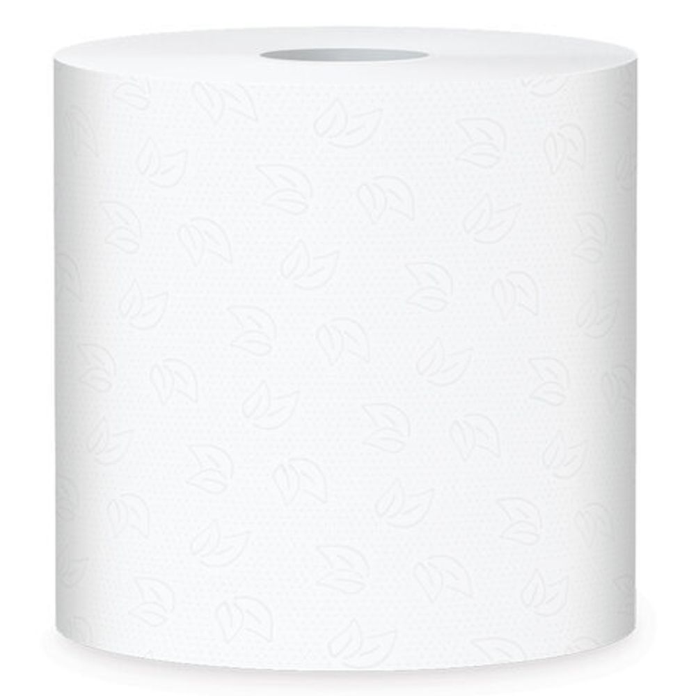 Полотенца бумажные рулонные 150 м, PROtissue (H1) PREMIUM, 2-слойные, белые, КОМПЛЕКТ 6 рулонов, С222