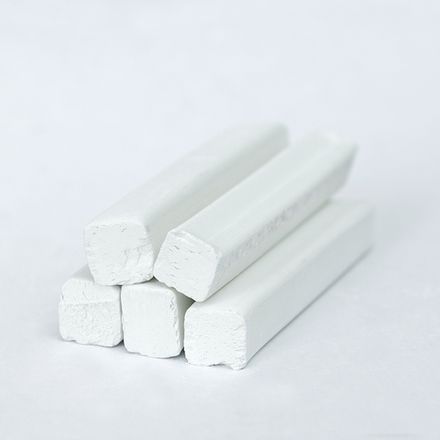 Мел школьный белый, 1шт, Гамма