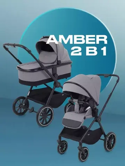 Коляска 2 в 1 MOWBaby Amber