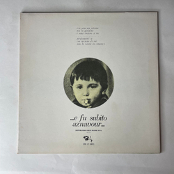 Винтажная виниловая пластинка LP Charles Aznavour Шарль Азнавур E Fu Subito Aznavour (Италия 1970)