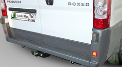 Фаркоп(прицепное) Лидер-Плюс для PEUGEOT BOXER 3 (L1,L2,L3) 2006-... / CITROEN JUMPER (L1,L2,L3) 2006-...(паспорт и сертификат в комплекте)(без электрики)P107-FC