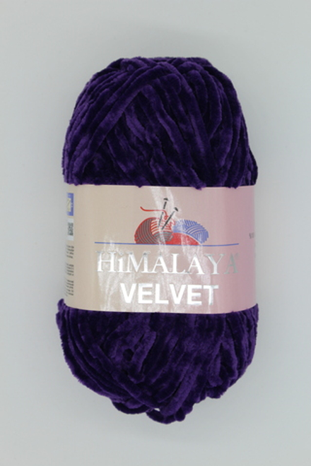 Пряжа "Velvet" 90028 Фиолетовый