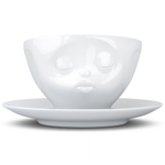 Чайная пара kissing, 200 мл, белая