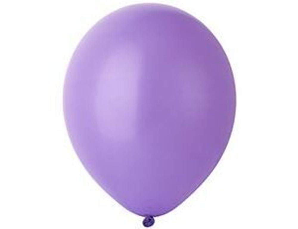 Шар (12"/30 см) Пастель Purple 25 шт.