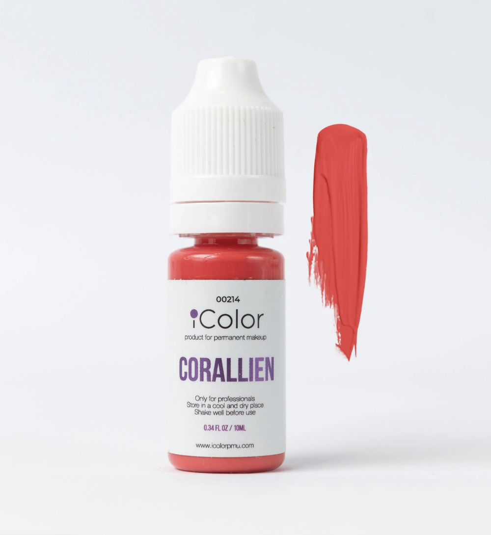 corallien 10 ml icolor пигмент для губ