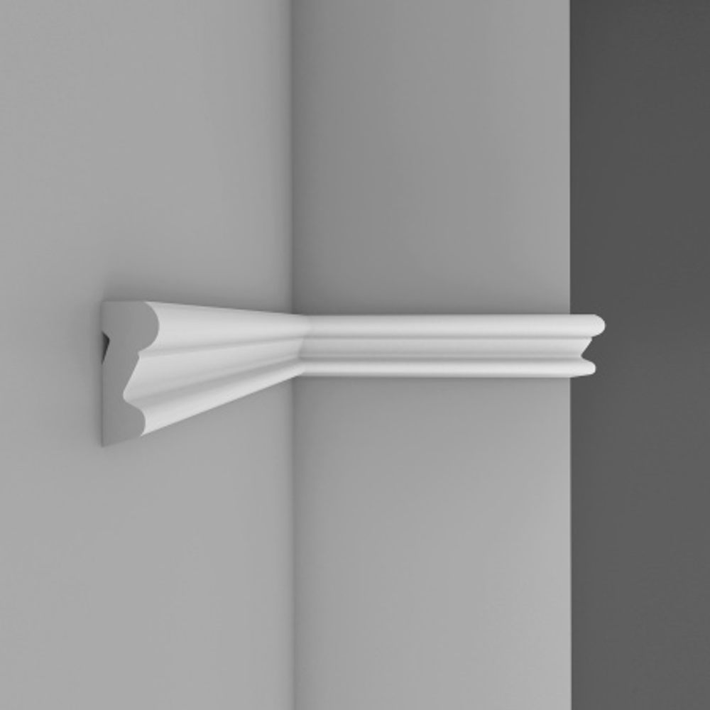 Молдинг гладкий DECOMASTER D007ДМ (19*8*2000мм)