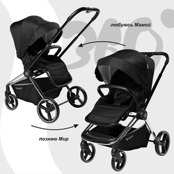 Прогулочная коляска Labala Raiz Lite Black