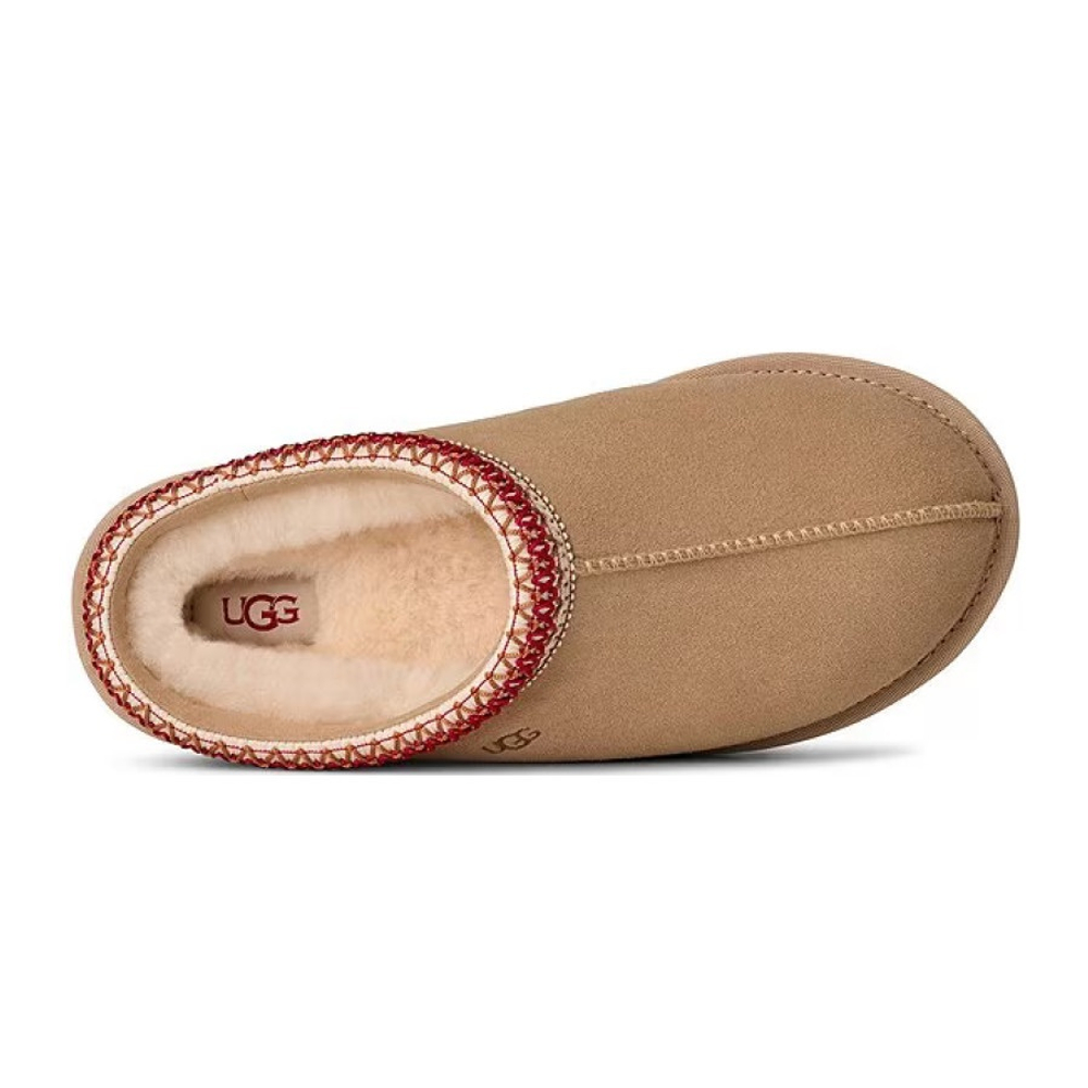 Ugg Tasman Slipper Sand Dark Cherry